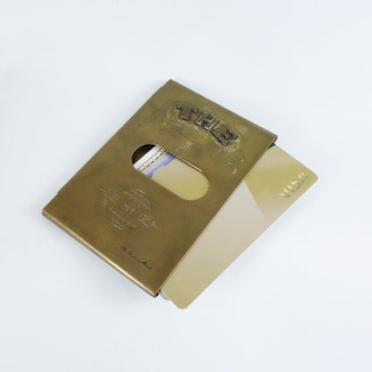 THE CARD CASE(QP COLLABORATION) / BRASS